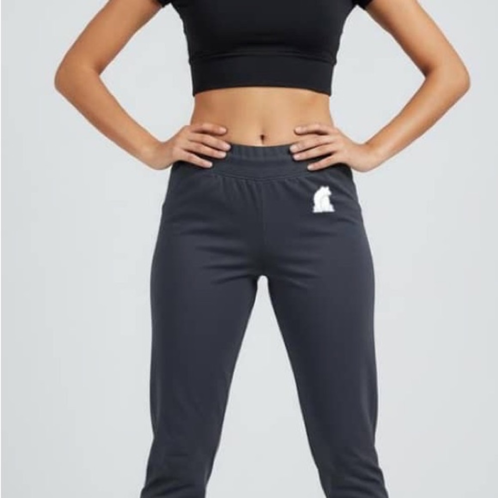 Charcoal Gray Jogger Pants for Women